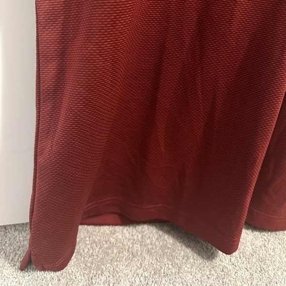 Bolle Mens Maroon Athletic Golf Polo T-shirt Size XL Extra Large - Picture 2 of 9